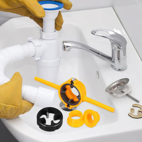 Manual Water Pipe Threading Tool Kit For Home Use With ABS Plastic Die Durable Tube Threader For Plumbing Installations And Maintenance DIY Friendly Color May Vary used on sink pipe