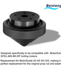 Trolling Motor Prop Nut Compatible With MotorGuide GFEL MG BK DP Replacement Fits X3 X5 XI3 XI5 Built To Last Machined Nut And Washer
