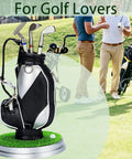 Mini Golf Pen Holder Desk Accessory Set With 3 Golf Club Pens And Ball On A Mini Putting Green Base, office desk decor
