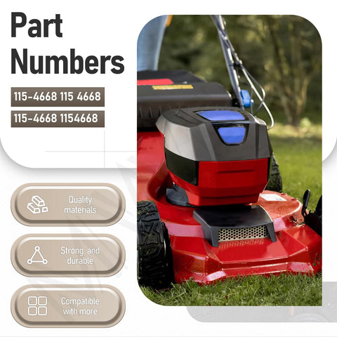 Close-up of Toro 22 inch self-propelled lawn mower compatible with pinion gear set 10604 10605 10606.