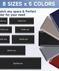 Ultra Thick 4 To 5 Inch Memory Foam Anti Fatigue Kitchen Mat Non Slip Water And Stain Resistant 17 By 28 Inch Rug variety