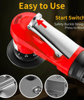 Amazon 2-in-1 pneumatic chamfering tool, red body, mini air deburring tool for metal, acrylic, wood