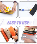 32 Piece Ultra Fine Sanding Sponge Pad Kit With 5 Grit Ranges From 240 To 5000 and 6 Sizes, tools for easy use sanding