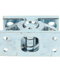 Heavy Duty Double Roller Cabinet Door Catch With Spring Loaded Latch, 65x42mm stainless steel for cabinets and RV interiors.