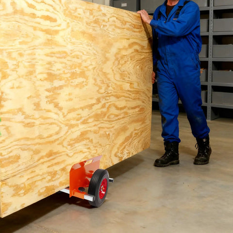 Beefy Heavy Duty Panel Dolly For All Terrain Use With 2 Wheel Slab Design And 10 Inch Solid Wheels, Supports Up To 1100 Lbs, Built Tough For Easy Mobility And Scratch Resistant Iron Construction moving plywood