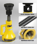 Heavy Duty Five Ton Car Support Screw Jack For Home Garage Construction And Bridge Stabilization Pro Grade Lift