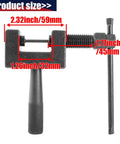 Heavy Duty Chain Breaker Tool Must Have For 415 420 428 520 525 530 630 Chains Link Splitter Cutter dimensions shown
