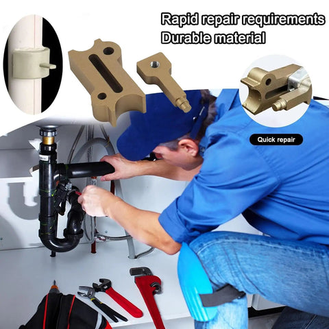 Fast Pipe Repair Tool Kit For DIY And Pros No Mess Quick Fix Leak Stopper Set With Self Fusing Silicone Tape installation example