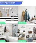 Heavy Duty Adhesive Wall Hooks That Hold Like A Champ in various room settings for practical use and organization.