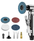 Heavy Duty Air Die Grinder With Rock Solid Metal Housing And Precision Ball Bearings Powers Through Any Task At A Blazing 20000 Rpm with accessories.