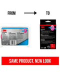 Pink P100 Particulate Filters 2091 07000 Two Pack For Non Oil Based Particulates NIOSH Approved packaging change