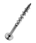 Wood Pocket Hole Screws Washer Head Torx Self-Tapping 7 By 1.5 Inches Coarse Thread Zinc Coated for indoor wood projects