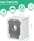 Large capacity Reusable Roomba Vacuum Bags For Everyday Cleaning Compatible With I7 I7 Plus I3 I3 Plus I4 I4 Plus I6