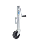 DL 22473 Swivel Mount Tongue Jack with steel post and black wheel