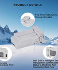 Intelligent Flight Battery Plus For DJI Mini 4 Pro Mini 3 Pro And Mini3 Drone Upgrade Replacement Part details on fire-proof cover and charging port