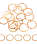 Hardcore Copper Crusher Washers For M22 Bolts And Sump Plugs 22Mm Inner Diameter 28Mm Outer Diameter 1.5Mm Thick in a pack of fifteen.