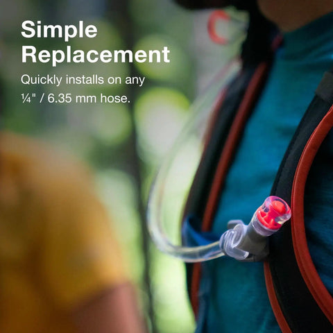 Three Pack Replacement Bite Valve Sheath For Hydraulics Reservoir Bite Valve, Compatible With Hydraulics Water Reservoirs, Soft Bite Surface For Quick Sips On The Go, Durable Hydration Gear Accessory