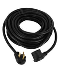 Heavy Duty 50 Foot Welder Extension Cord, 30 Amp 10 AWG Copper Core Power Cable, NEMA 6-50P To 6-50R coiled view