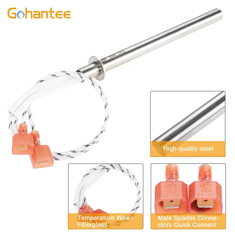 300W Pellet Stove Igniter Replacement For PP130 PP60 PP70 PPC90 TSC90 Pleasant Hearth PH35PS PH50PS PH50CABPS Outfitter I II Quadra-Fire Stoves with connectors