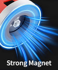 TIG welding torch holder by Themethla, red with strong magnet base
