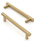 10 Pack 5 Inch Cabinet Pulls Champagne Bronze Knurled Handles For Cupboard And Drawer Kitchen Cabinet Hardware 128mm Length