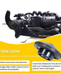 Aluminum Prop Nut For MinnKota Trolling Motors 35-70 Lb Models Replacement GFEL MKS BK DP shown reducing noise on motor