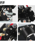 Close-up of Beefed Up Forward Reverse Switch Assembly For Ezgo Txt Electric Golf Cart showing wiring and connection details.