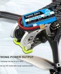 Two Pack 3S 2200mAh 11.1V 130C Graphene LiPo Battery With XT60 Plug for RC drone on carbon fiber frame.