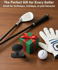 Dual Magnets Golf Cart Phone Holder With MagSafe Compatibility Cradle Free Phone Mount gift set with golf club and glove