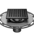 Shower Drain 24 Inch With Removable Pattern Grate Matte Black Stainless Steel 304 Anti Corrosion Built To Last Floor Drain