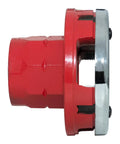 Side view of Replacement Two Inch Die Head For Ratchet Pipe Threader Kits, Pro Grade Beefy Cast Iron Die, Fits Ratchet Systems