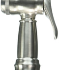 Side Spray Head In Brushed Nickel For Kitchen Sink Faucets Slick Modern Look Durable And Easy To Install Sprayer Ideal For Quick Rinses