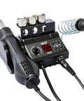 2 In 1 Soldering Iron And Hot Air Rework Station With LED Display And Fahrenheit Celsius Temperature Conversion, 750W Digital Power