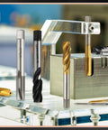 Pro Grade Spiral Point Tap For 1/2-13 UNC Right Hand Cutting includes various taps for smooth threading on metal surfaces.