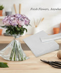 Bouquet in 50 Pack Clear PP Plastic Flower Water Bags For Bouquet Transport And Storage Sleeves That Stay Leak Proof