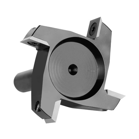 Pro Grade Spoilboard Surfacing Router Bit With Half Inch Shank And Two And A Half Inch Diameter, Four Wing Planer Built For Wood Slab Flattening.