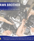 Mechanics working on vehicle with tools, focusing on steering components and rack, emphasizing service professionalism and expertise.