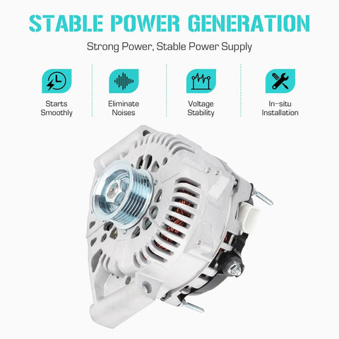 Ready To Roll 3.0L FWD Alternator Replacement For Ford Escape Mercury Mariner And Mazda Tribute 2005 2007 side view