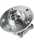 Front view of Pair Front Wheel Bearing And Hub Assemblies For Audi And VW Models Kit Fits 04 To 13 A3 15 To 18 Q3 Quattro