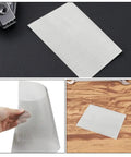 4 Piece Stainless Steel Vehicle Bumper Repair Mesh Kit Silver For Quick Hole Fix On Car Bumpers And Fenders Easy Install Durable Body Patch Solution For DIY Enthusiasts