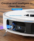 Smart Robot Vacuum And Mop System That Crushes Mess With Auto Mop Cleaning And Drying Self Refilling And Self Emptying Base
