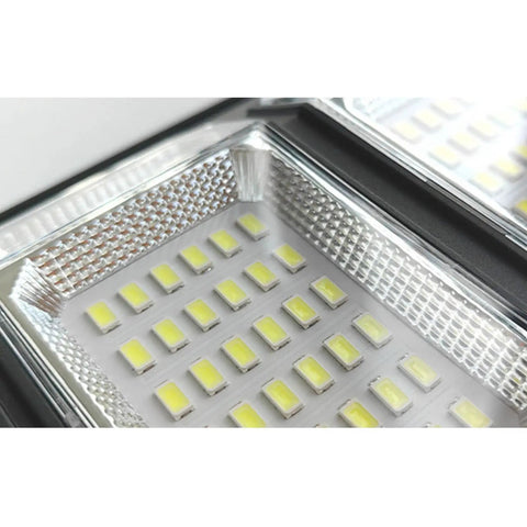 Close-up view of JUDYSSY 400W Super Bright Led Beads, showcasing LED arrangement for outdoor solar flood lights.