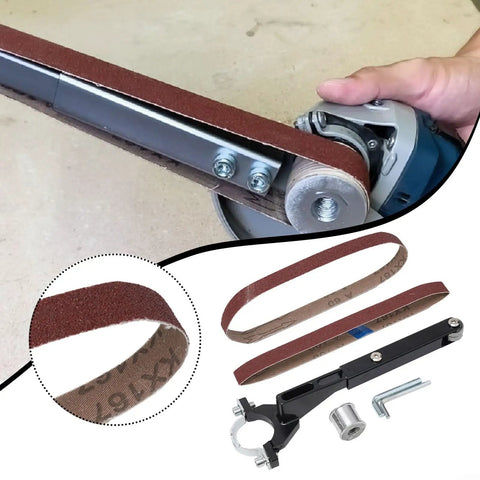 Badass Toolkit Transforms Your Model 100 Angle Grinder Into A Super Versatile Belt Sander Using This Nifty Sanding Belt Attachment.