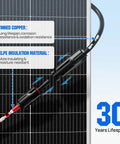 Integrated Solar Connector Kit With 2 To 4 Y Branch Parallel PV Adapter Cable For Solar Panels M FF And F MM Connectors