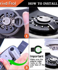How to install Badass 20 Piece Pack Curved Edge Oscillating Saw Blades featuring Japanese Steel Teeth with step-by-step instructions.