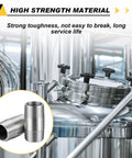 Heavy Duty Stainless Steel 304 Pipe Fittings Three Quarter Inch NPT Male To Three Quarter Inch NPT Male Two Inch Nipple for Oil Air Fuel