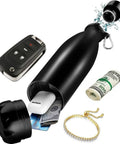 Go To Stainless Steel Water Bottle With Hidden Bottom Compartment For Cards Keys Cash And Valuables Insulated 18 Ounce Bottle