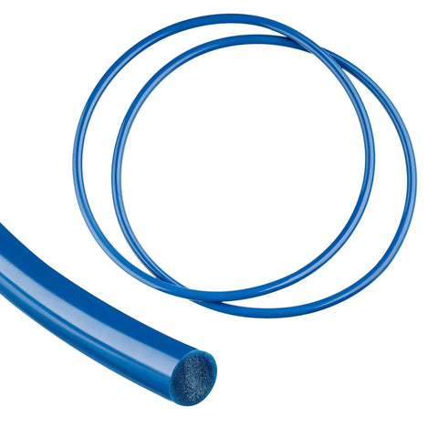 Heavy Duty Scroll Saw Drive Belt Set Of 2 For Delta P 20 Models Featuring High Strength Urethane Rubber Delivers Rock Solid Shop Grade Performance Ready For The Daily Grind Made In Usa with blue urethane drive belts.