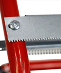 Close-up of cutting blade on 18-Inch Mobile Masking Station For Auto Body And Painting All-In-One Design With Dual Paper Bars