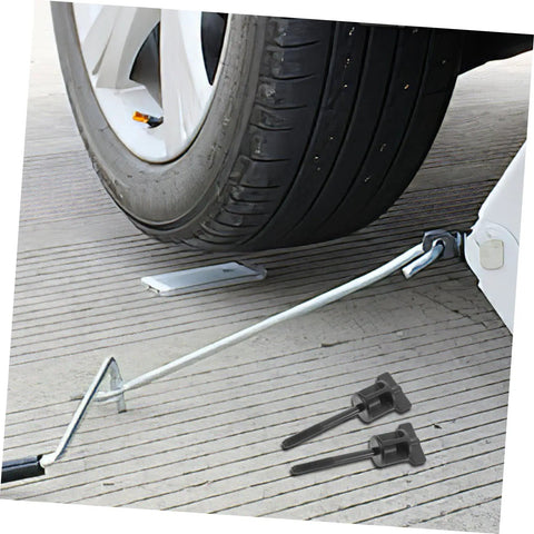Spare Tire Mounting Bolt Kit Bolt On Spare Tire Hold Down For Broad Vehicle Compatibility showing easy installation on car